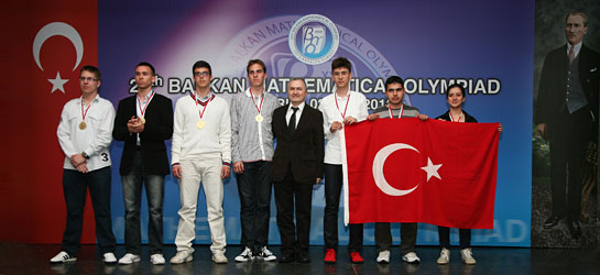 Balkan Matematik Olimpiyatı'nın Şampiyonu Türkiye
