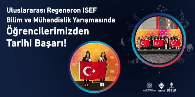 Uluslararası Regeneron ISEF Bilim ve Mühendislik Yarışmasına Öğrencilerimiz Damga Vurdu!