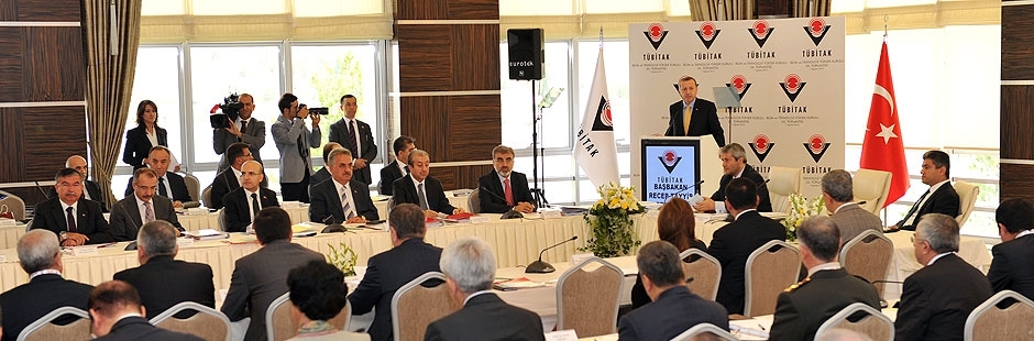 Bilim ve Teknoloji Yüksek Kurulu 24 toplantısı, Başbakan Recep Tayyip Erdoğan, Bilim, Sanayi ve Teknoloji Bakanı Nihat Ergün, TÜBİTAK Başkanı Yücel Altunbaşak
