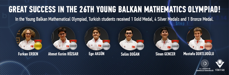 Great Success in the 26th Young Balkan Mathematics Olympiad!
